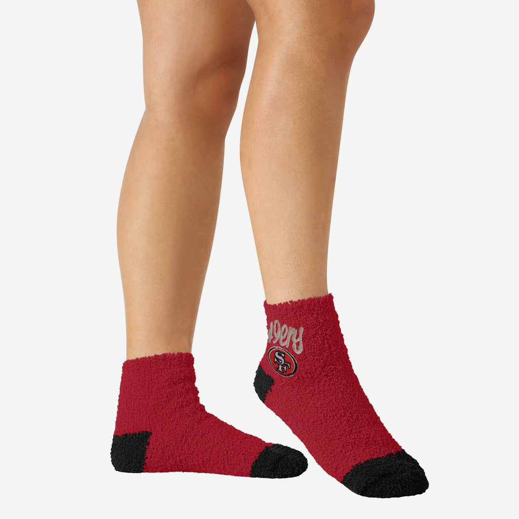 : FOCO Buffalo Bills NFL Womens 2 Pack Script Logo Fuzzy Ankle  Socks : Sports & Outdoors