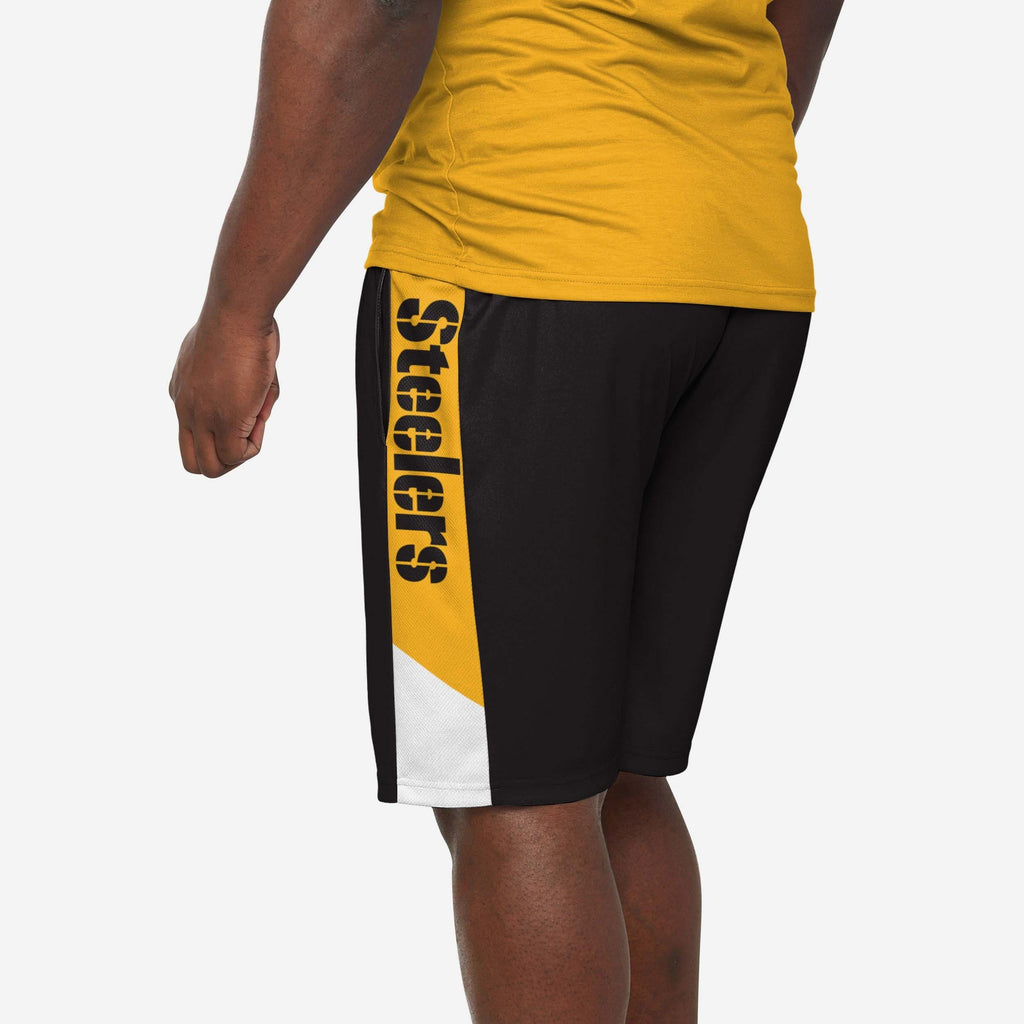 Green Bay Packers Side Stripe Training Shorts FOCO