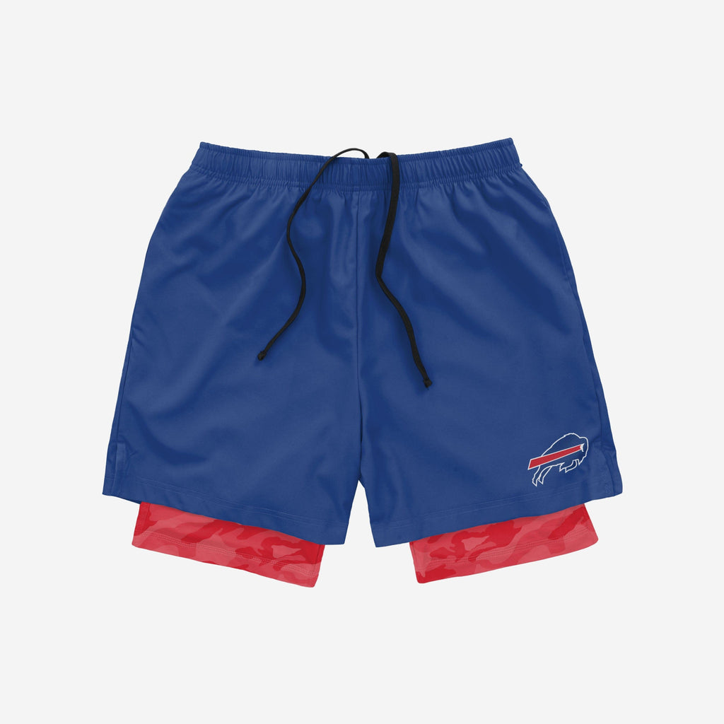 FOCO Buffalo Bills NFL Mens Black Team Color Lining Shorts