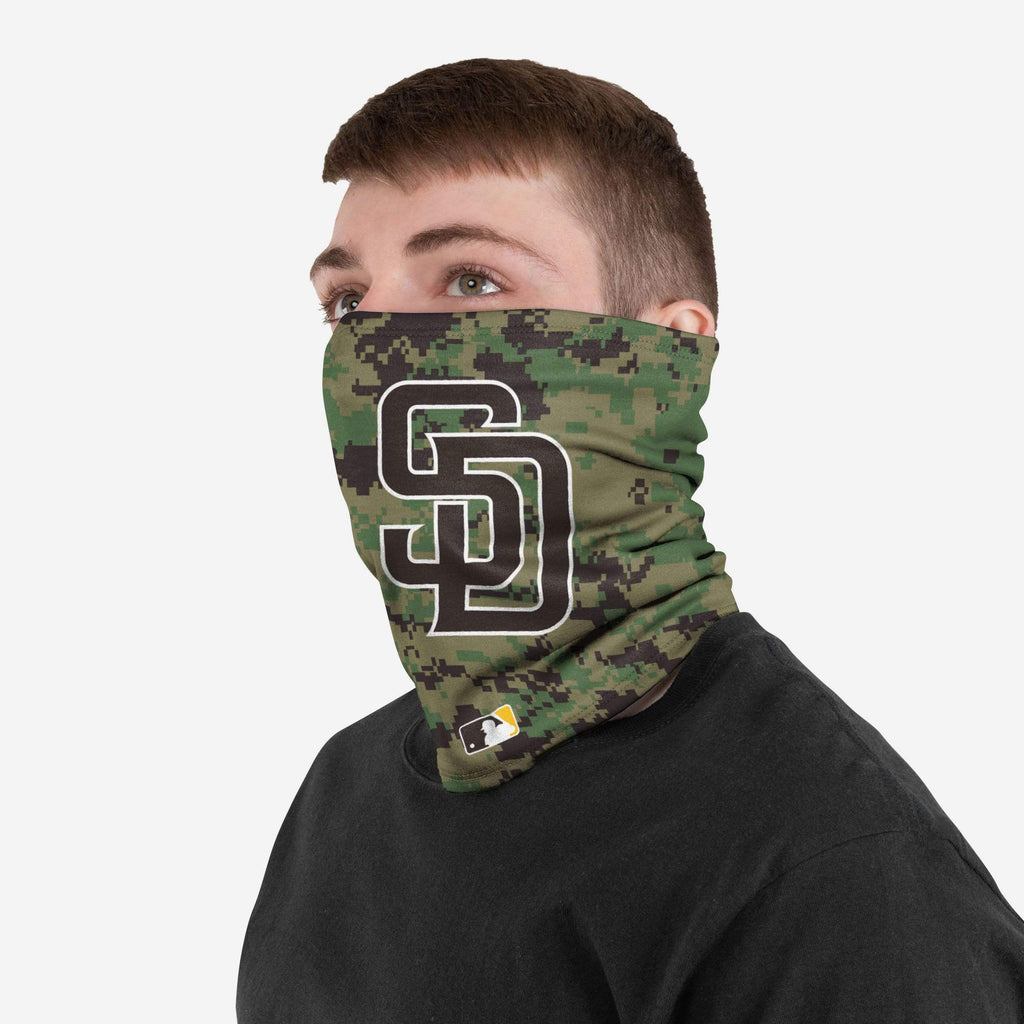 San Diego Padres MLB On-Field Camo Brown UV Gaiter Scarf