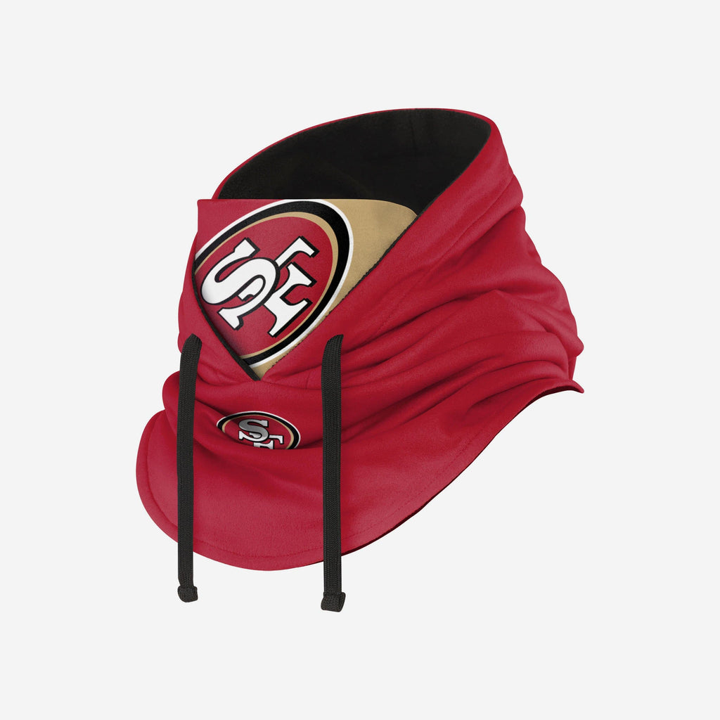 San Francisco 49ers Drawstring Hooded Gaiter FOCO