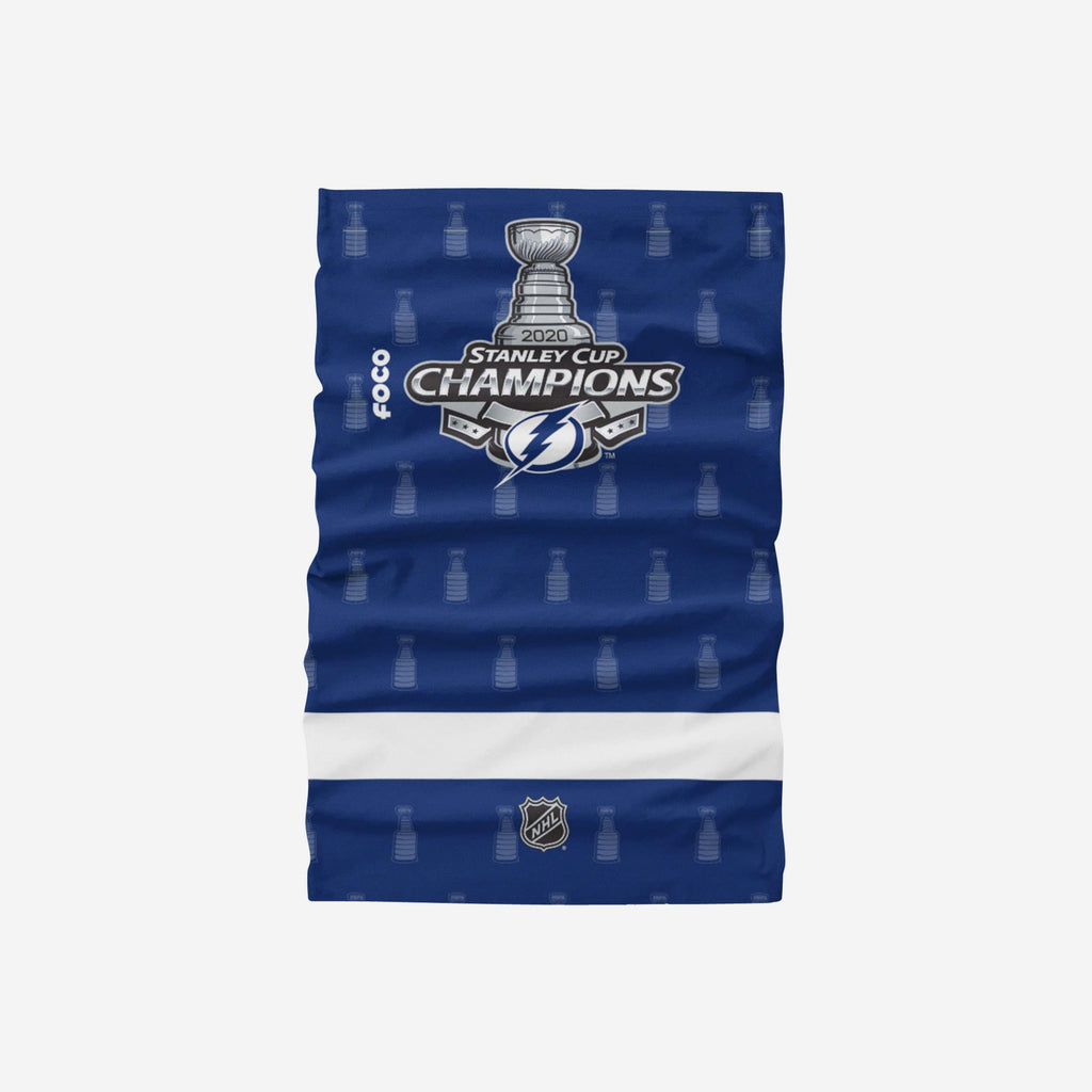 FOCO Tampa Bay Lightning 2020 Stanley Cup Champions Drawstring Backpack