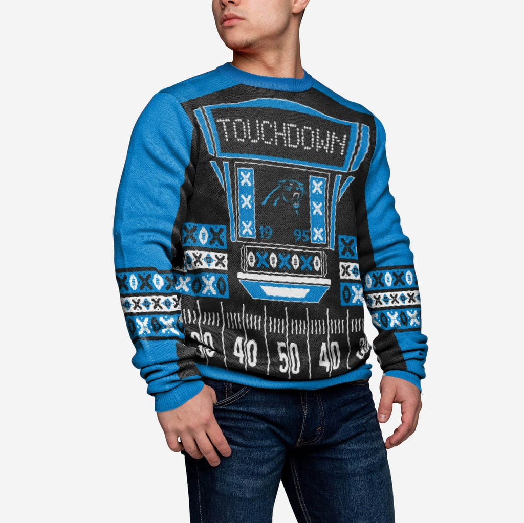 Carolina panthers on sale light up sweater