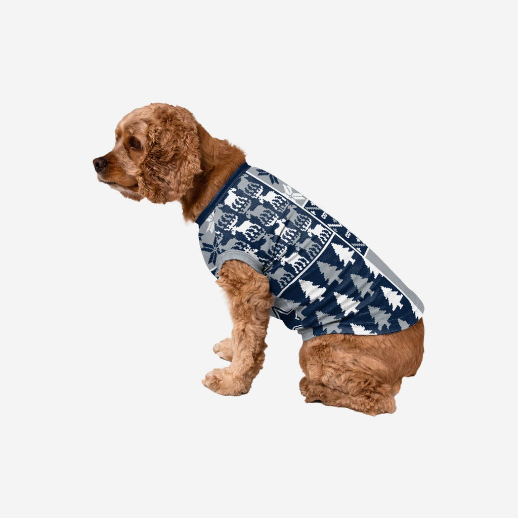 Dallas Cowboys Dog Puffer Vest, XL