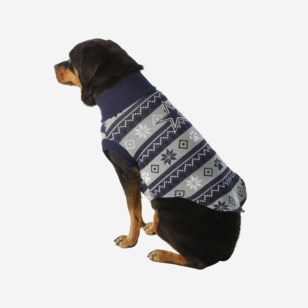 Dallas Cowboys Dog Sweater-Bloomingtails Dog Boutique