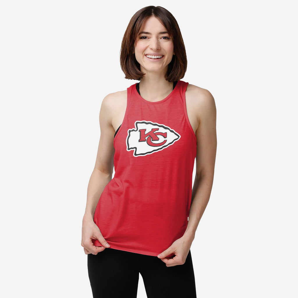 Kansas City Chiefs Womens Tie-Breaker Sleeveless Top