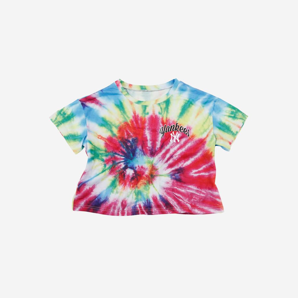 Youth Navy New York Yankees Tie-Dye T-Shirt