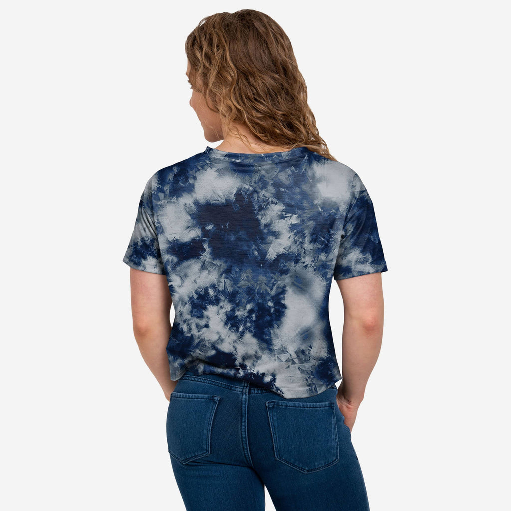 Los Angeles Rams Womens Tie-Dye Big Logo Crop Top FOCO