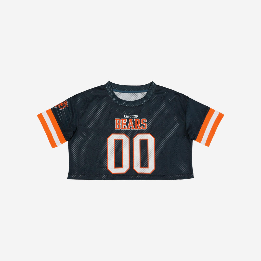 Chicago Bears Womens Gameday Mesh Crop Top FOCO