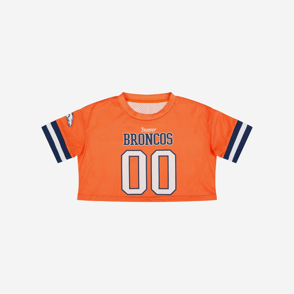 Denver Broncos Top Broncos Crop Top Denver Broncos 