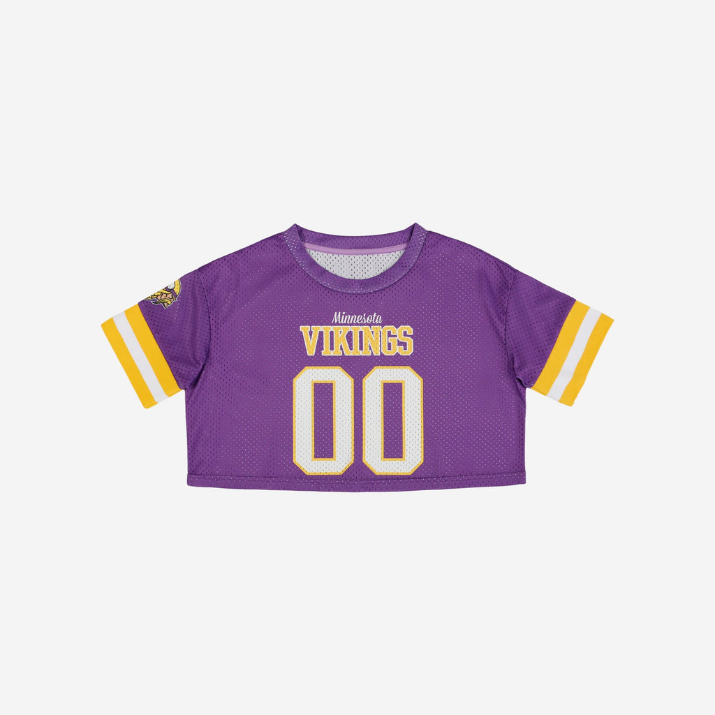 Minnesota Vikings Womens Gameday Mesh Crop Top