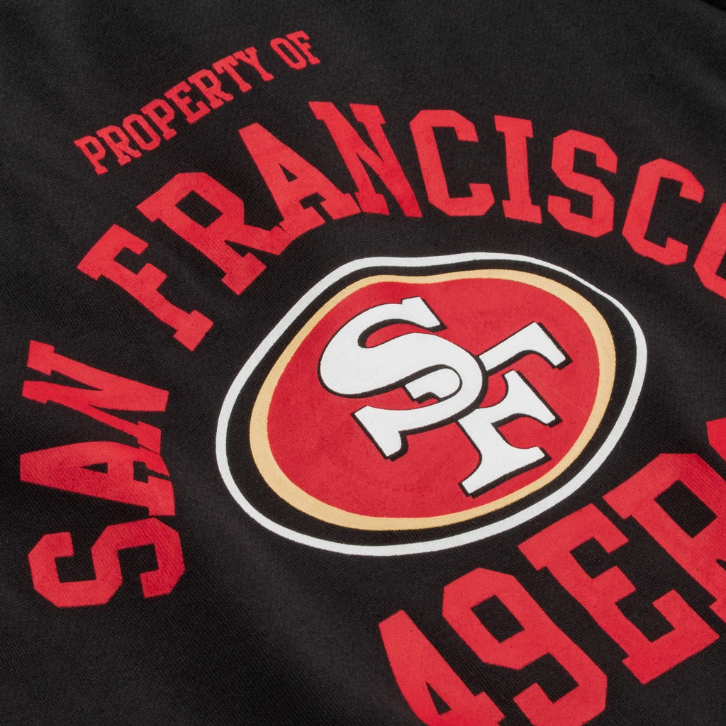 San Francisco 49ers Womens Cropped Team Crewneck FOCO