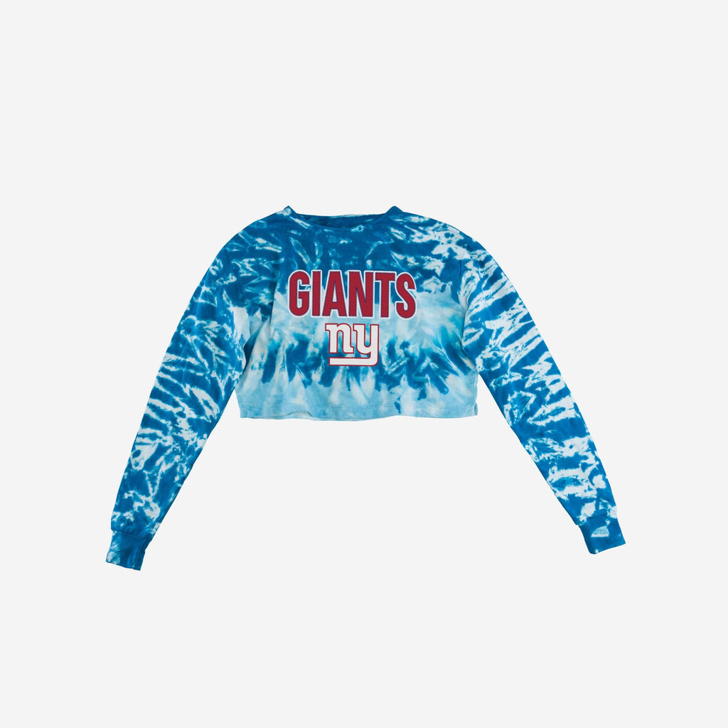 San Francisco Giants Womens Tie-Dye Rush Cropped Sweater FOCO