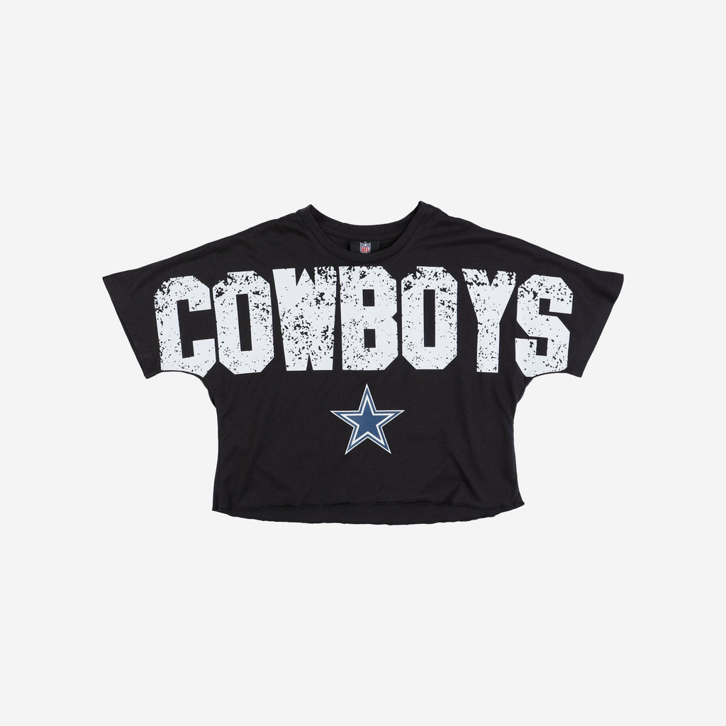 dallas cowboys cropped shirt