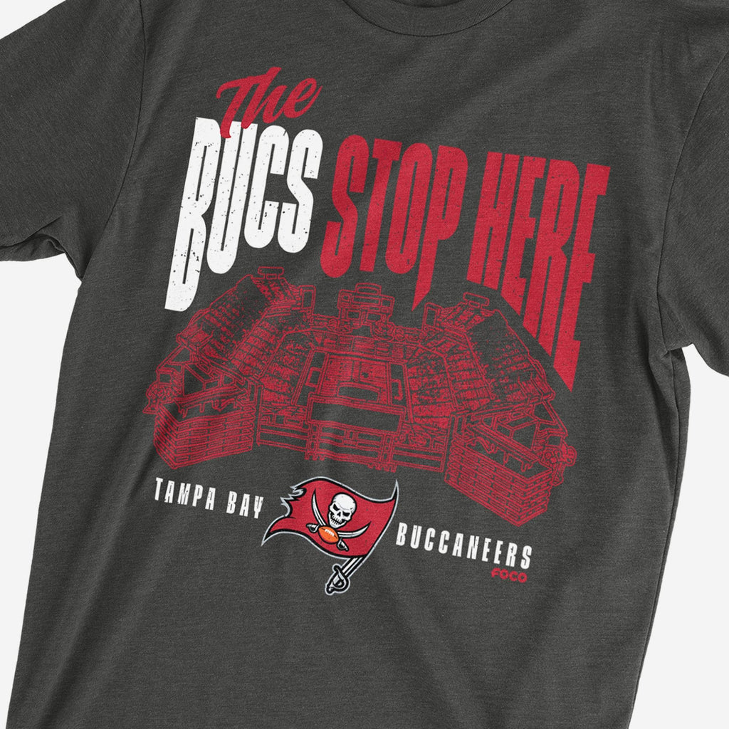 FOCO Tampa Bay Buccaneers NFL Mens Bucs Don’t Stop T-Shirt