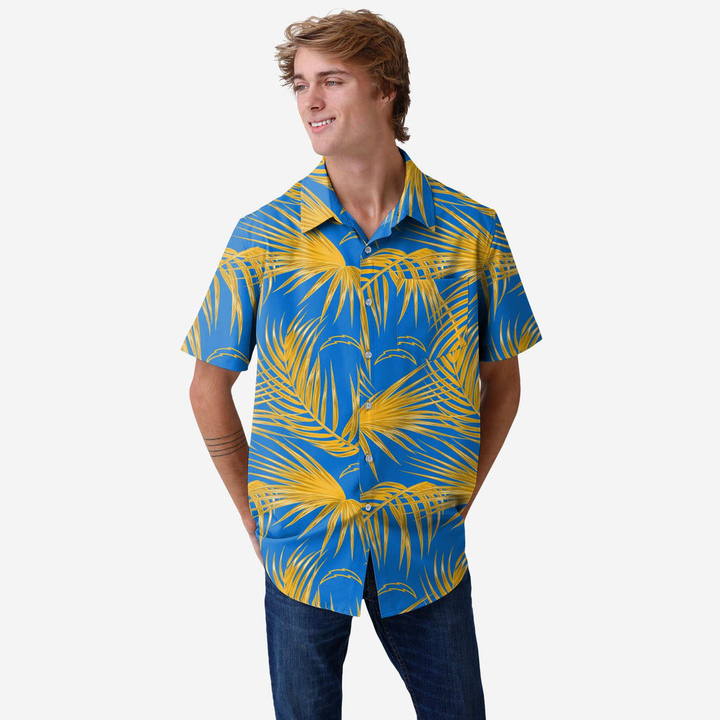 Seattle Seahawks Hawaiian Button Up Shirt FOCO