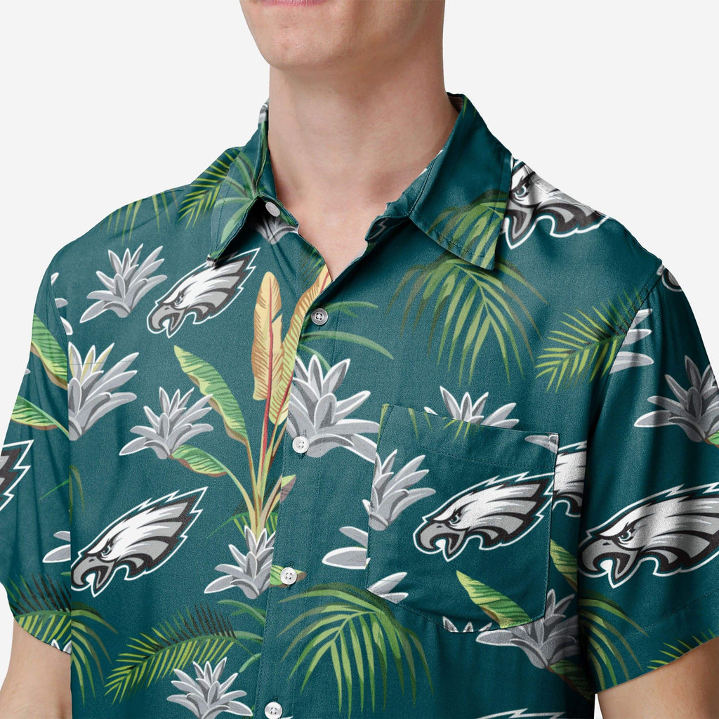 Philadelphia Eagles Victory Vacay Button Up Shirt in 2023