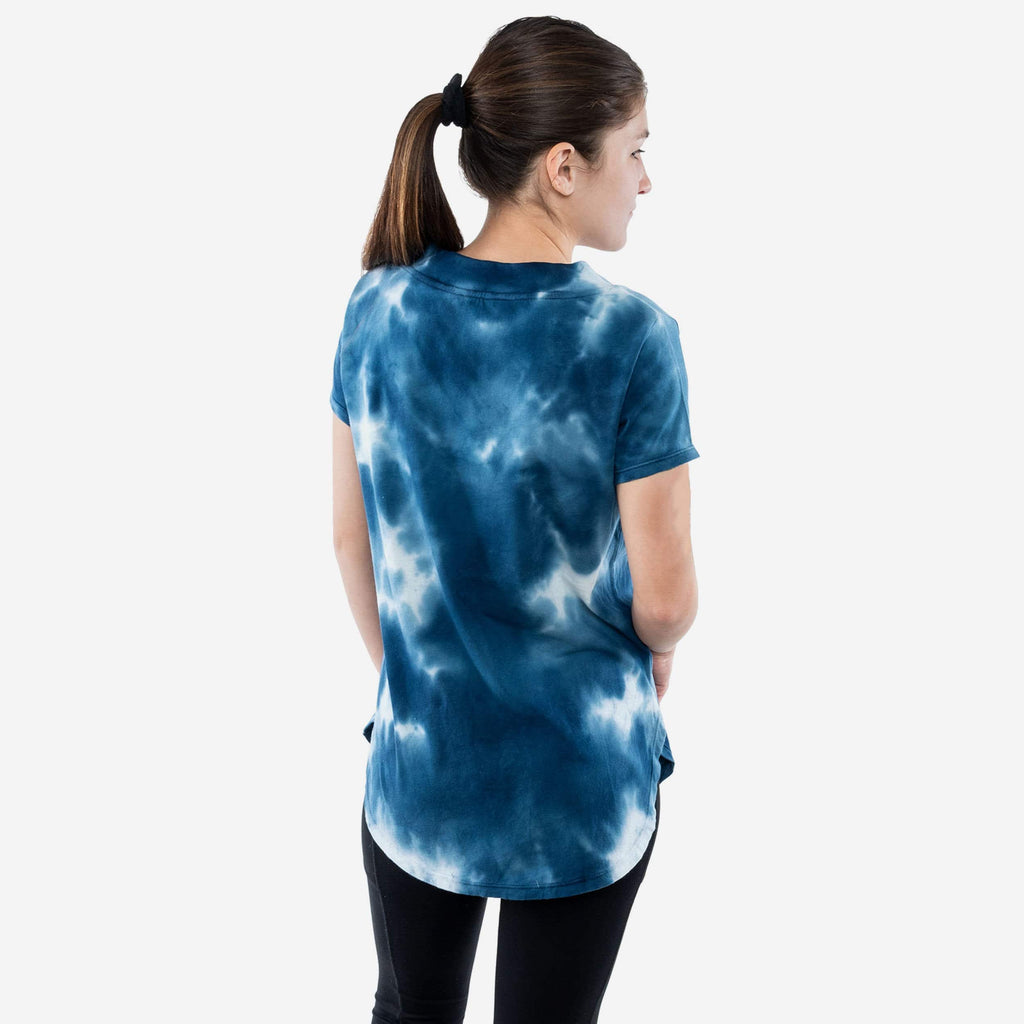 Womens Bills Touchdown Tie Dye Hoodie