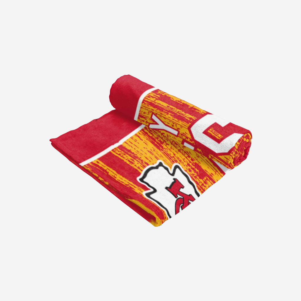 Kansas City Chiefs Big Logo Beach Towel FOCO