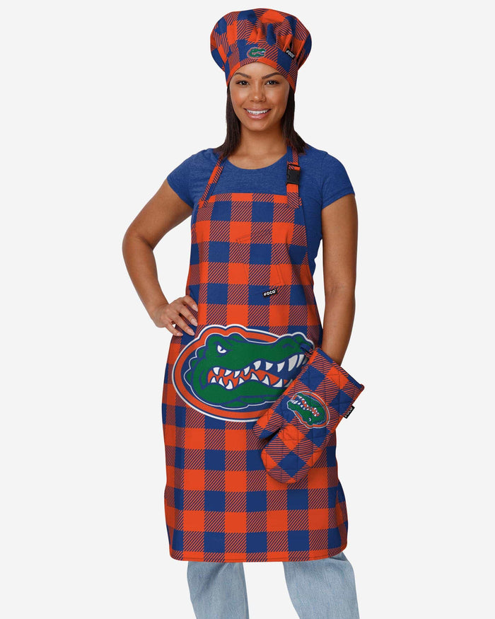 Florida Gators Plaid Apron FOCO - FOCO.com