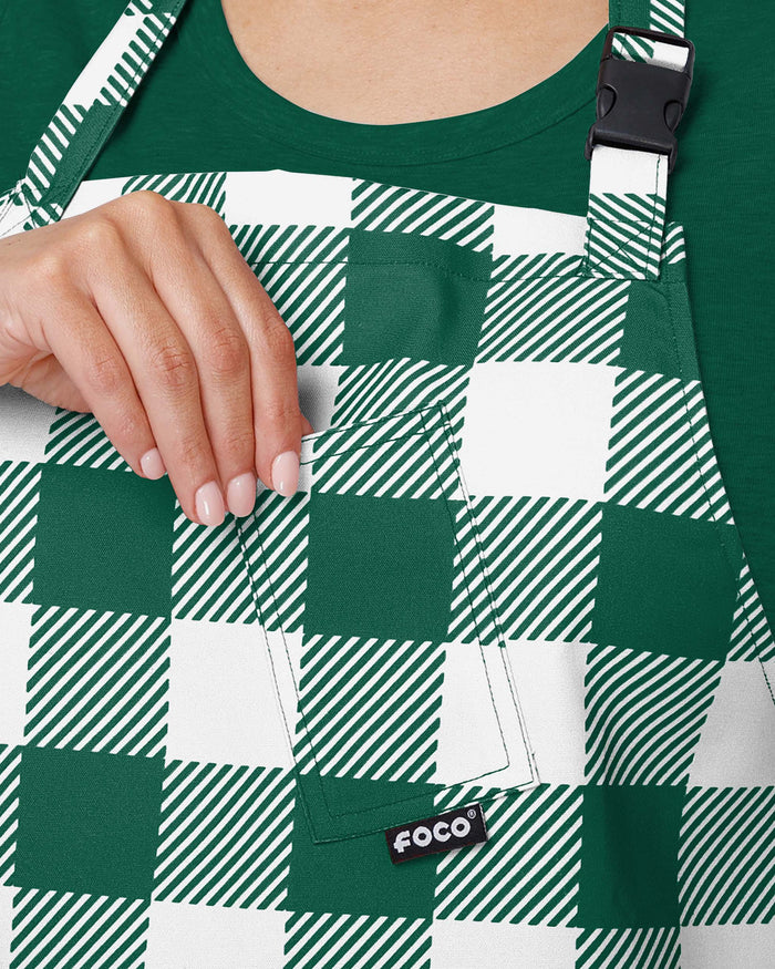 New York Jets Plaid Apron FOCO - FOCO.com