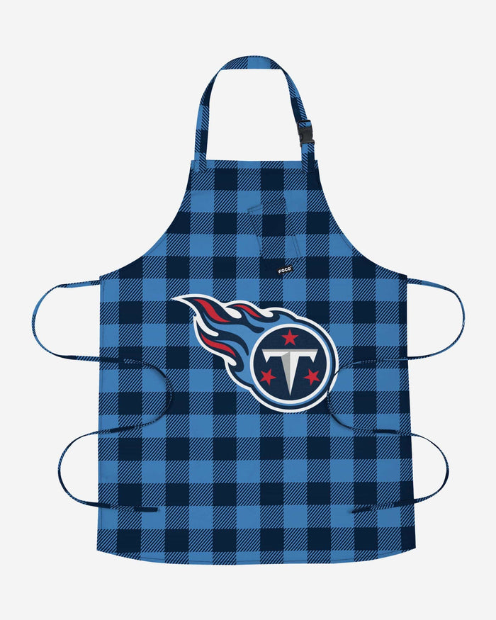 Tennessee Titans Plaid Apron FOCO - FOCO.com