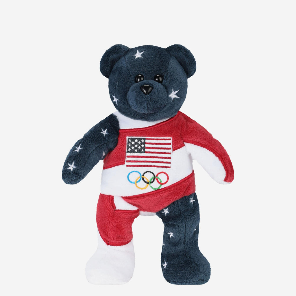 Team USA Commemorative Team Beans Embroidered Bear FOCO - FOCO.com