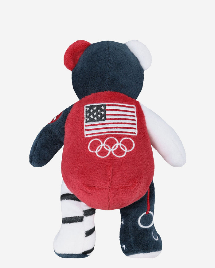 Team USA Gymnastics Team Beans Embroidered Bear FOCO - FOCO.com