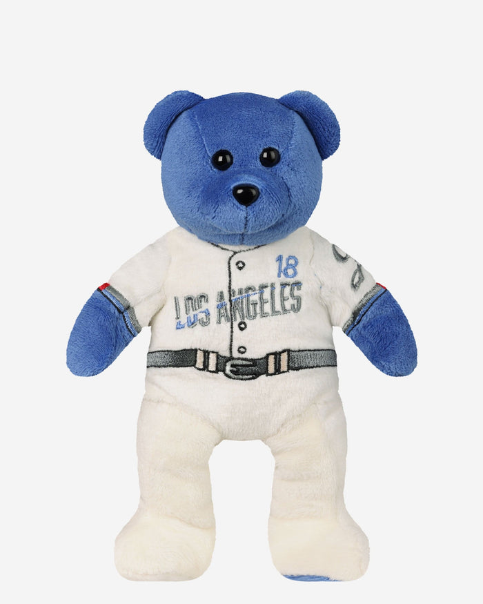 Yoshinobu Yamamoto Los Angeles Dodgers 2024 City Connect Team Beans Embroidered Player Bear FOCO - FOCO.com