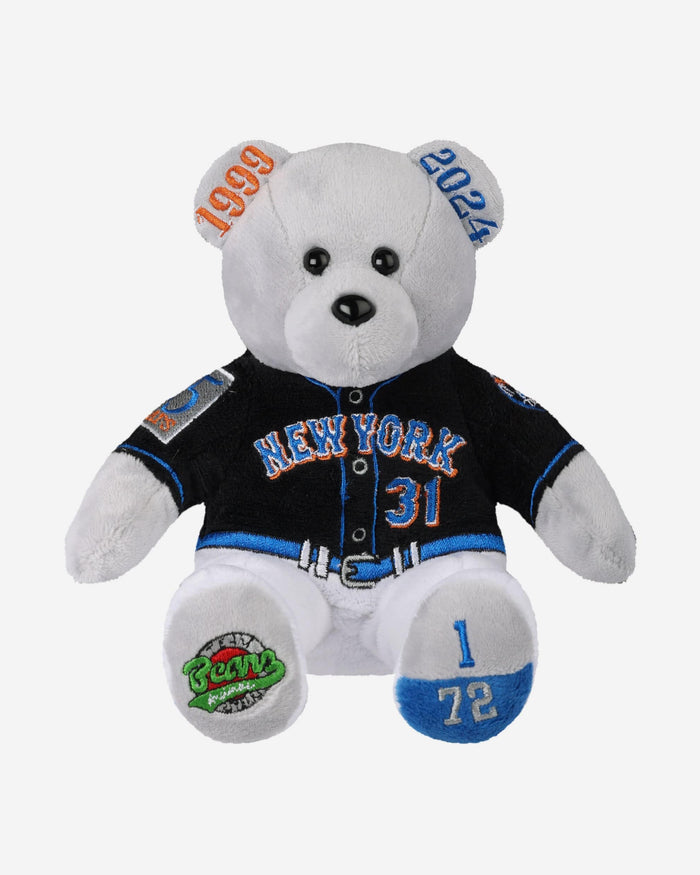 Mike Piazza New York Mets All-Star Team Beans 25th Anniversary Embroidered Player Bear FOCO - FOCO.com