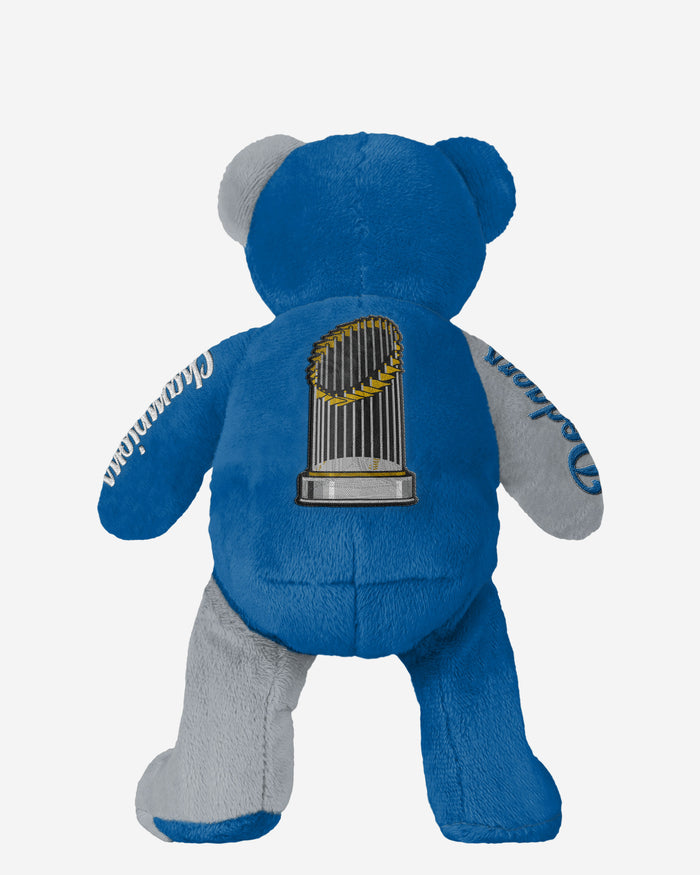 Los Angeles Dodgers 2024 World Series Champions Team Embroidered Bear FOCO - FOCO.com