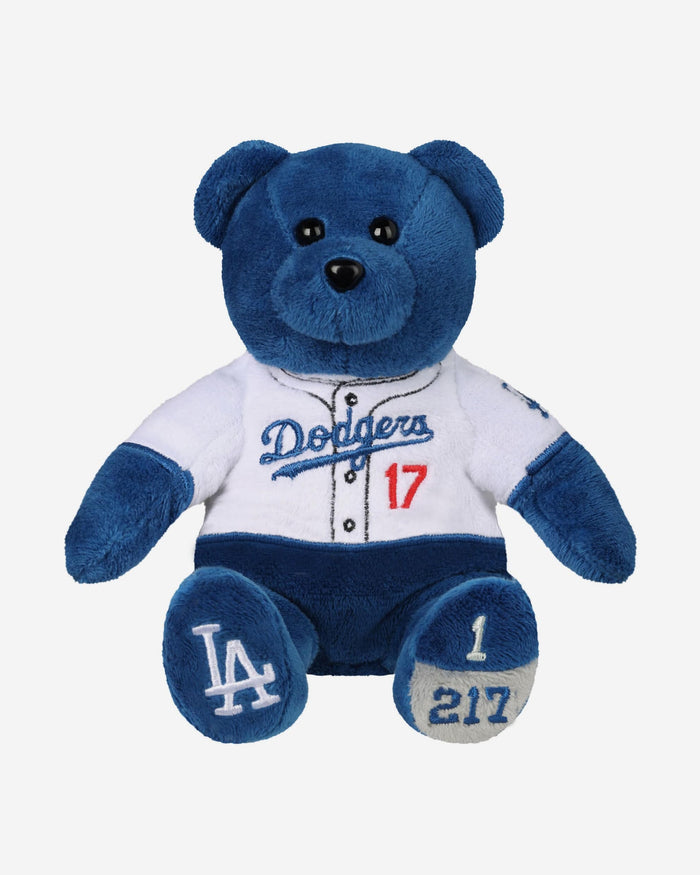 Shohei Ohtani Los Angeles Dodgers First Career Playoff Team Beans Embroidered Player Bear FOCO - FOCO.com