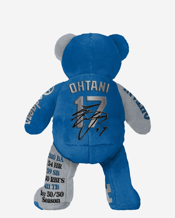 Shohei Ohtani Los Angeles Dodgers a Season for the Ages Team Beans Embroidered Player Bear FOCO - FOCO.com