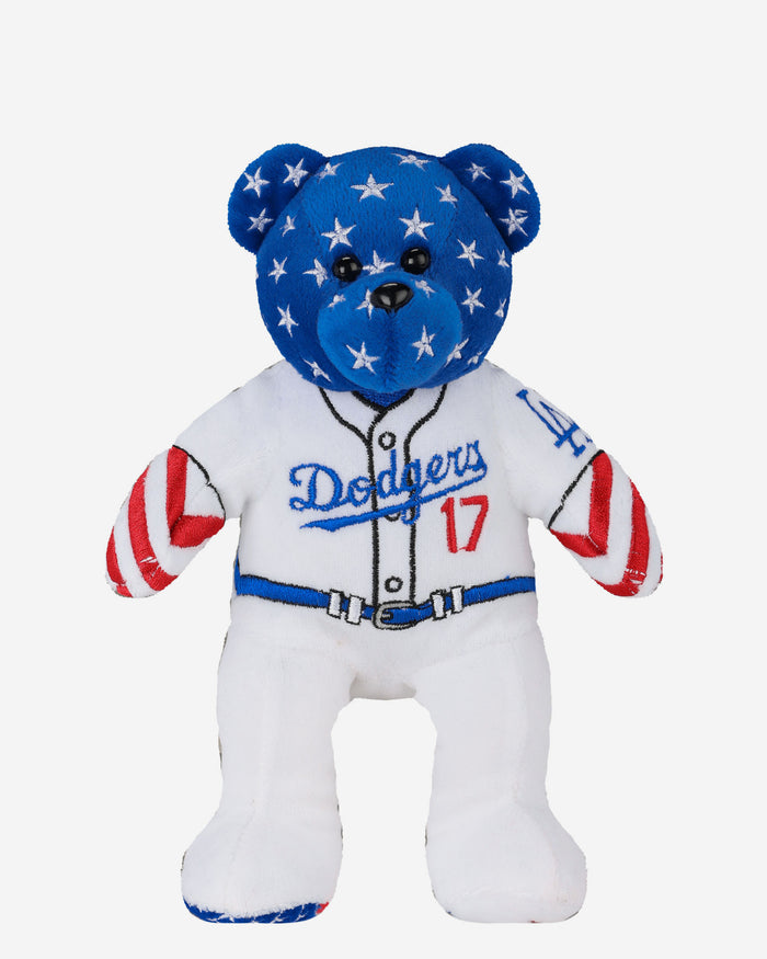 Shohei Ohtani Los Angeles Dodgers Independence Day Team Beans Embroidered Player Bear FOCO - FOCO.com