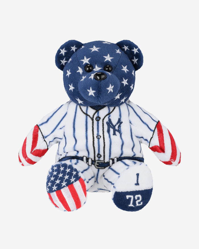 Aaron Judge New York Yankees Independence Day Team Beans Embroidered Player Bear FOCO - FOCO.com