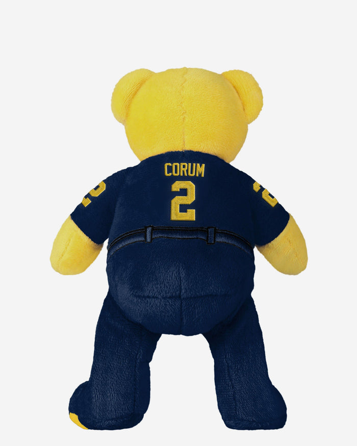 Blake Corum Michigan Wolverines 2023 Football National Champions Team Beans Embroidered Player Bear FOCO - FOCO.com