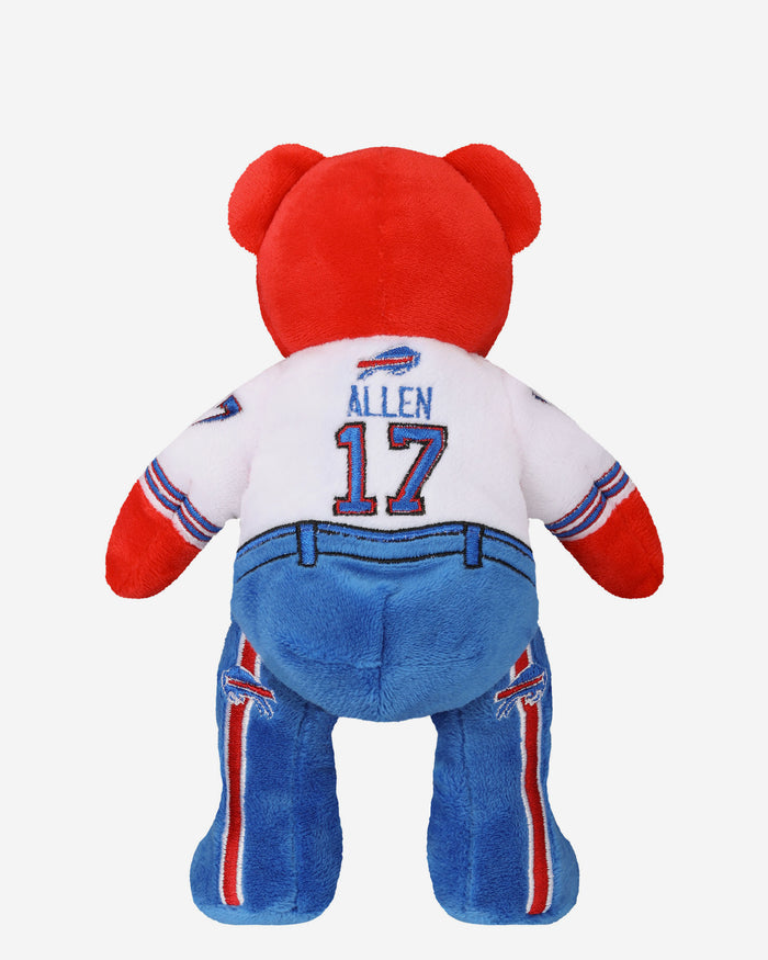 Josh Allen Buffalo Bills Away Uniform Team Beans Embroidered Player Bear FOCO - FOCO.com