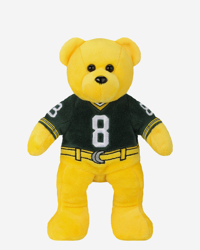 Josh Jacobs Green Bay Packers Team Beans Embroidered Player Bear FOCO - FOCO.com