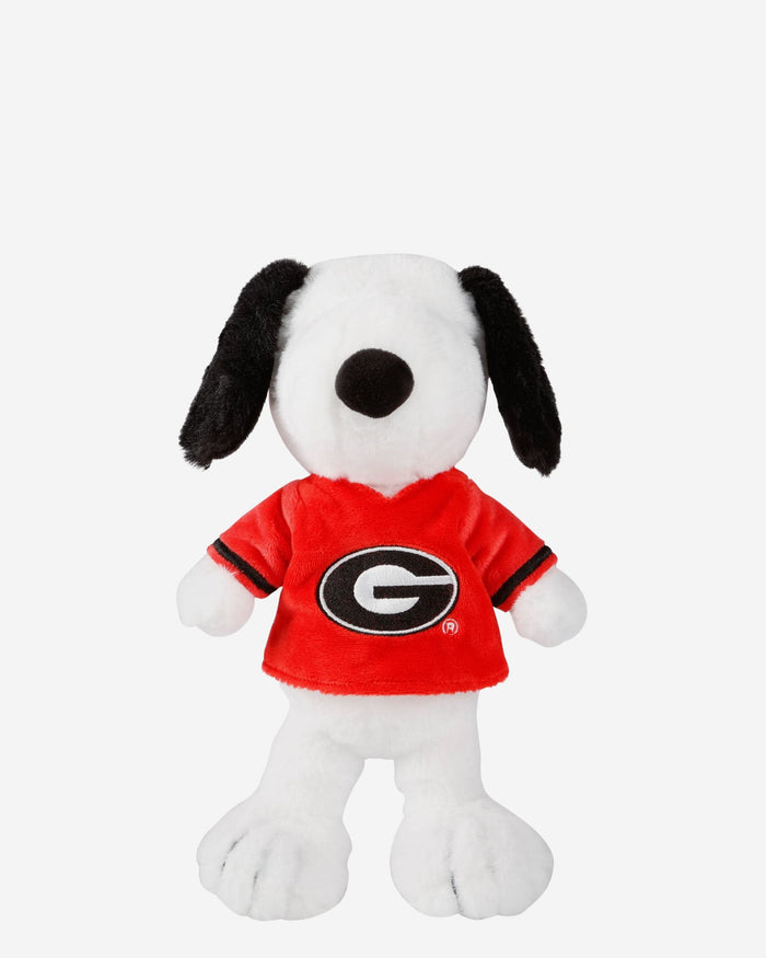 Georgia Bulldogs Snoopy Peanuts Team Jersey Plush FOCO - FOCO.com