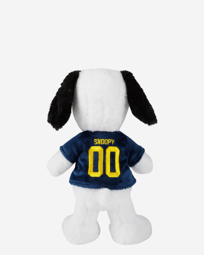 Michigan Wolverines Snoopy Peanuts Team Jersey Plush FOCO - FOCO.com