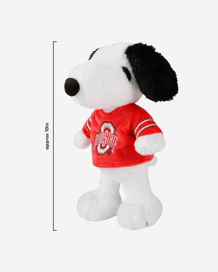 Ohio State Buckeyes Snoopy Peanuts Team Jersey Plush FOCO - FOCO.com