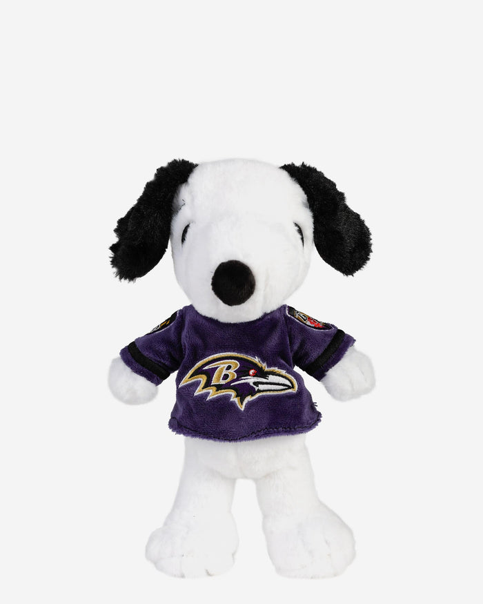 Baltimore Ravens Snoopy Peanuts Team Jersey Plush FOCO - FOCO.com