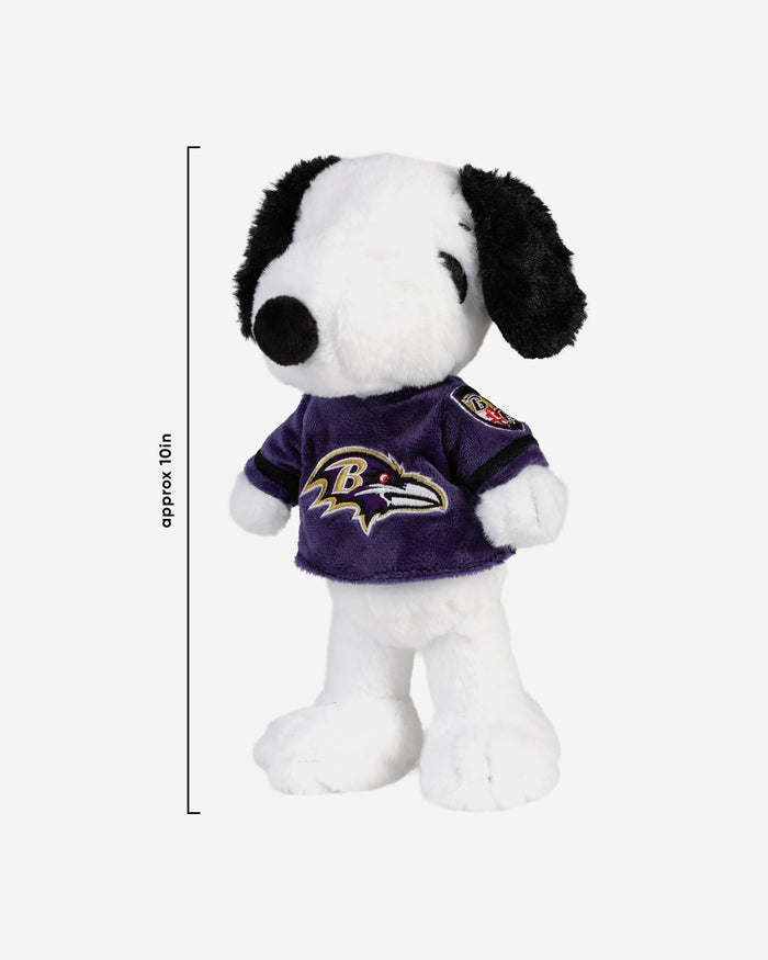 Baltimore Ravens Snoopy Peanuts Team Jersey Plush FOCO - FOCO.com