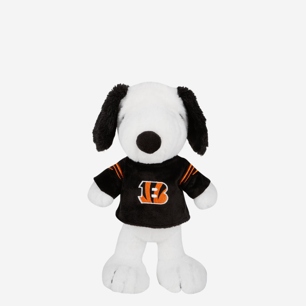 Cincinnati Bengals Snoopy Peanuts Team Jersey Plush FOCO - FOCO.com