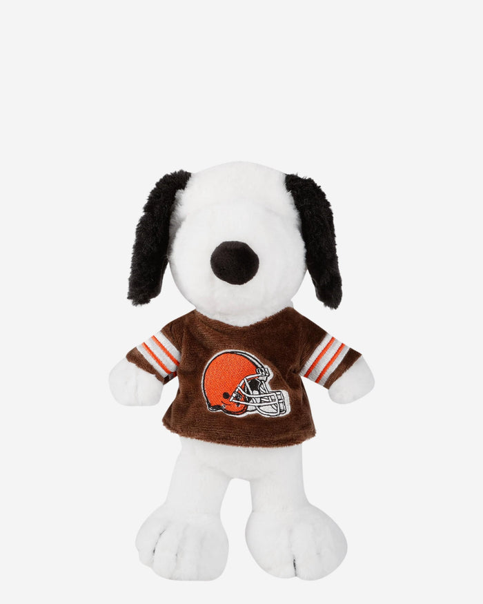 Cleveland Browns Snoopy Peanuts Team Jersey Plush FOCO - FOCO.com