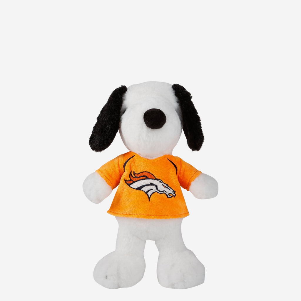 Denver Broncos Snoopy Peanuts Team Jersey Plush FOCO - FOCO.com