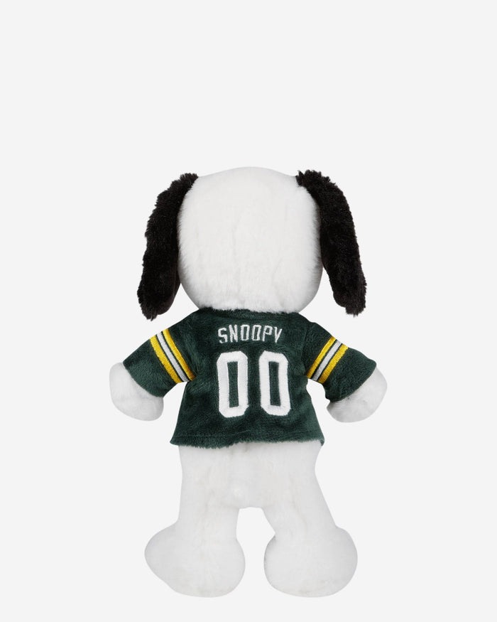 Green Bay Packers Snoopy Peanuts Team Jersey Plush FOCO - FOCO.com