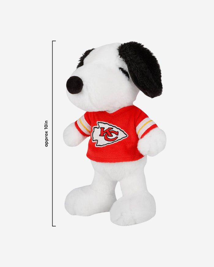 Kansas City Chiefs Snoopy Peanuts Team Jersey Plush FOCO - FOCO.com