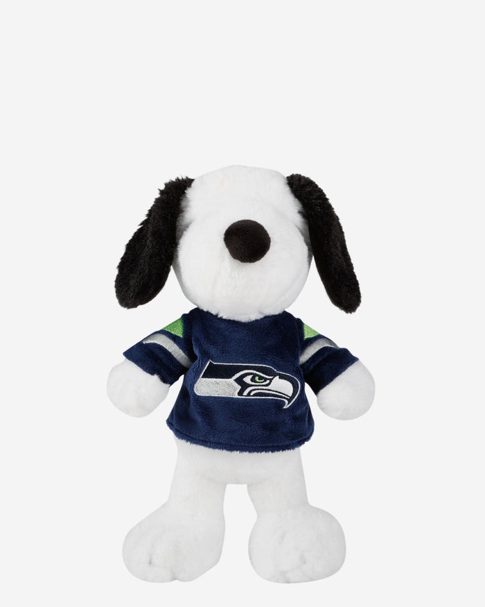 Seattle Seahawks Snoopy Peanuts Team Jersey Plush FOCO - FOCO.com