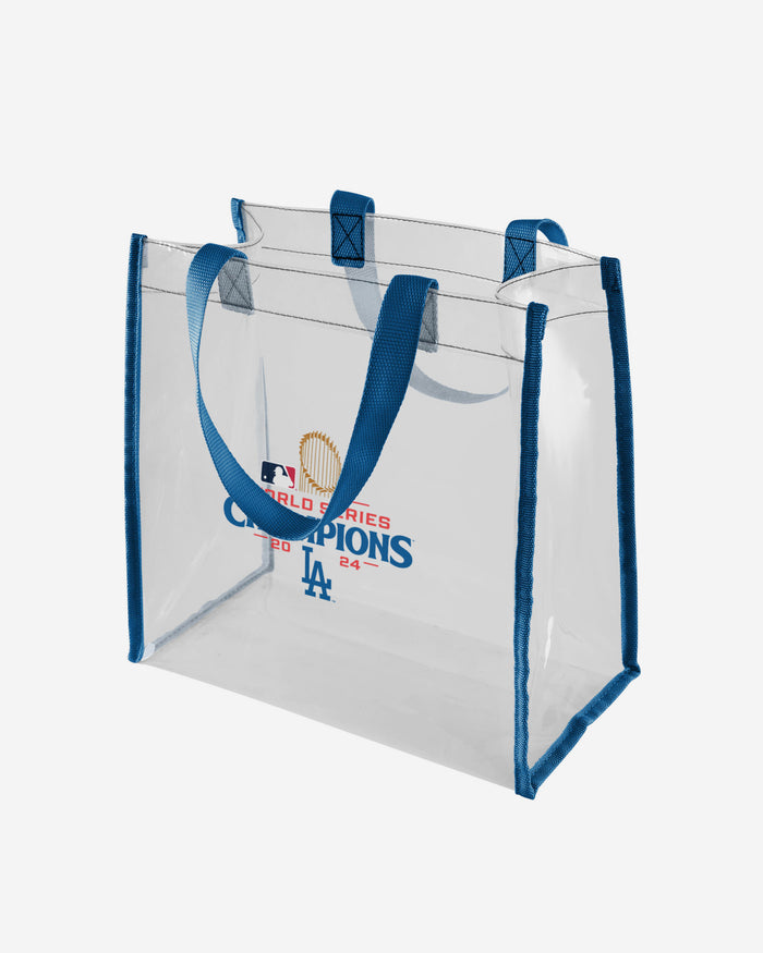 Los Angeles Dodgers 2024 World Series Champions Clear Reusable Bag FOCO - FOCO.com